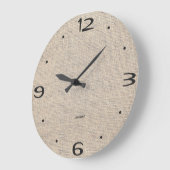 Nieuw Home Modern Wall Tijdstuk Gunny Sack Burlap Grote Klok (Hoek)