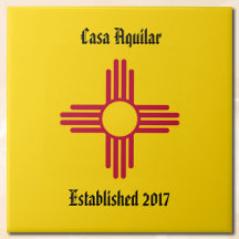 Nieuw Home New Mexico Zia Symbool Personaliseer Te