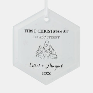 Nieuw Home Ornament - Gepersonaliseerde nieuwe Hom