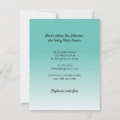 Nieuw Home Palm Tree Waterfront Dock Aqua Moving Aankondiging (Achterkant)