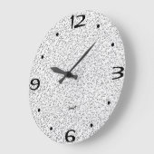 Nieuw Home Perfect Bathroom Wall White Grote Klok (Hoek)