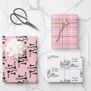 Nieuw Home Roze Assortiment van Verpakkende Papier Inpakpapier Vel
