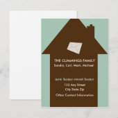 Nieuw Home Sweet Home Briefkaart (Voorkant / Achterkant)