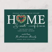 Nieuw Home Sweet Home Vakantie Bewegende aankondig Briefkaart (Voorkant)