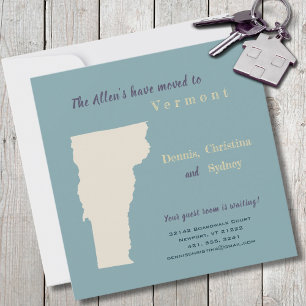 Nieuw Home Vermont Verhuizing Aankondiging Briefka