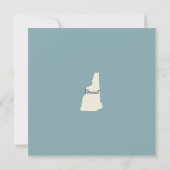 Nieuw Home Vermont Verhuizing Aankondiging Briefka (Achterkant)