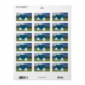 Nieuw Homestead-adreslabel Etiket (Full Sheet)