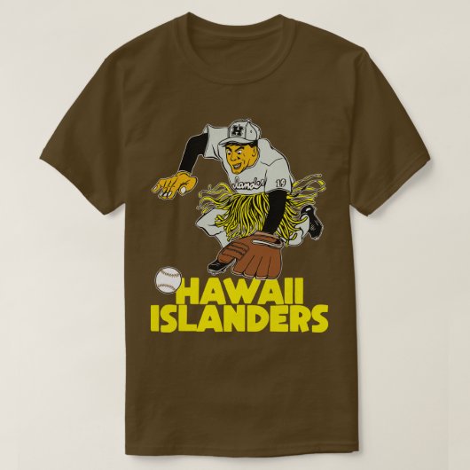 Nieuw honkbalteam Hawaii Islanders T-shirt (Design voorkant)