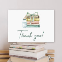 Nieuw hoofdstuk Baby shower Dank u wel