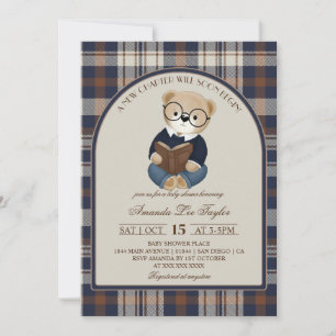 Nieuw Hoofdstuk Beer Baby Shower Kaart