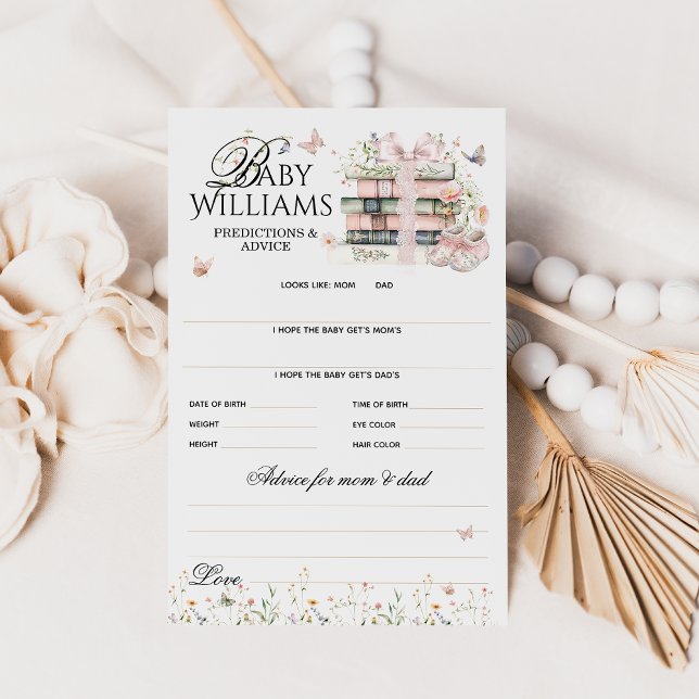 Nieuw hoofdstuk Begin Baby Girl Shower Guess Game (Creator heeft geüpload)