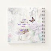 Nieuw hoofdstuk Begin Baby shower Parijs gastboek Notitieboek (Achterkant)