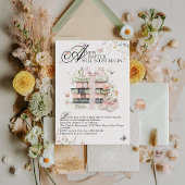 Nieuw hoofdstuk Begin Boek Wildflower Baby Meisje  Kaart