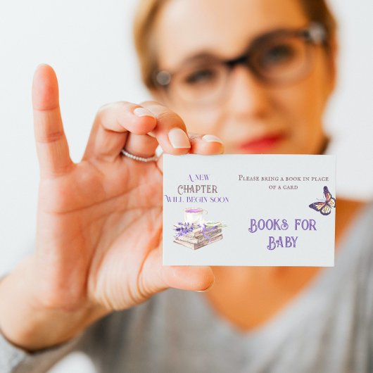 Nieuw hoofdstuk Begin Brunch Diaper Baby shower Ra Informatiekaartje