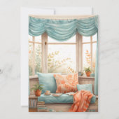 Nieuw hoofdstuk Begin Deer Book Baby shower Kaart (Achterkant)