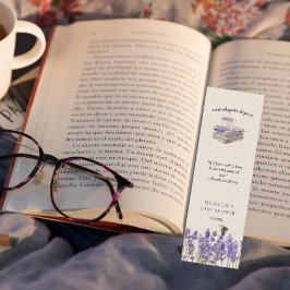 Nieuw hoofdstuk begint Baby shower Bladwijzer Favo Mini Visitekaartje