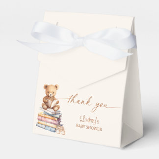 Nieuw Hoofdstuk Begint Baby Shower Teddy Verhalenb Bedankdoosjes