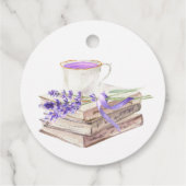 Nieuw Hoofdstuk Begint Binnenkort Lavendel Boeken  Bedankjes Labels (Achterkant)