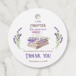 Nieuw hoofdstuk begint binnenkort Lavendel Boeken  Bedankjes Labels