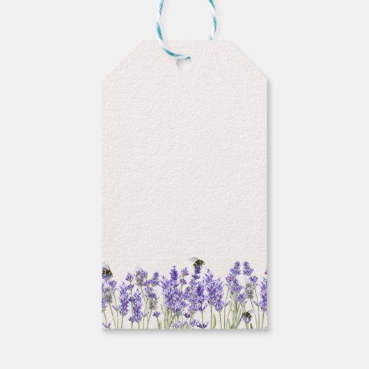 Nieuw hoofdstuk begint boeken Lavendel Meisje Baby Cadeaulabel (Achterkant)