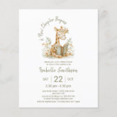 Nieuw hoofdstuk begint met Baby shower Giraffe (Voorkant)