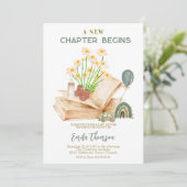 Nieuw hoofdstuk begint met Baby shower Kaart (Staand voorkant)