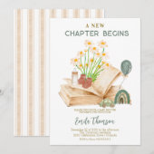 Nieuw hoofdstuk begint met Baby shower Kaart (Voorkant / Achterkant)