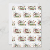 Nieuw hoofdstuk begint met Baby shower Kaart (Achterkant)