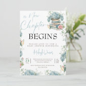 Nieuw hoofdstuk begint met Blue Storybook-Baby sho Kaart (Staand voorkant)