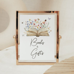 Nieuw hoofdstuk begint met boeken en geschenken poster