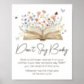 Nieuw hoofdstuk begint met Don't Say Baby Poster (Voorkant)