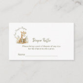 Nieuw hoofdstuk begint met Giraffe Luier Raffle ti Informatiekaartje (Voorkant)