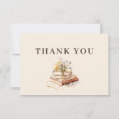 Nieuw hoofdstuk begint met Vrijgezellenfeest Bedankkaart (Voorkant)