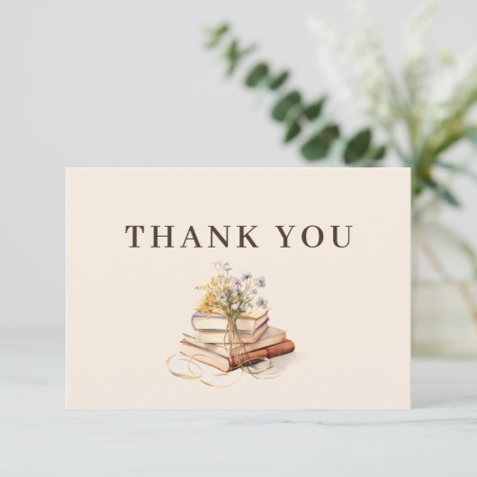 Nieuw hoofdstuk begint met Vrijgezellenfeest Bedankkaart (Staand voorkant)