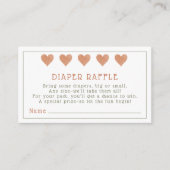 Nieuw hoofdstuk begint Storybook Baby shower Enclo Informatiekaartje (Voorkant)