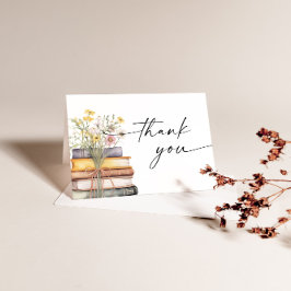 Nieuw hoofdstuk begint Storybook Thank You Card Bedankkaart