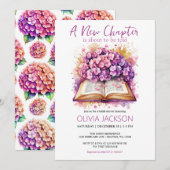 Nieuw hoofdstuk begint uitnodiging voor bruidsdouc (Voorkant / Achterkant)