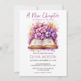 Nieuw hoofdstuk begint uitnodiging voor bruidsdouc