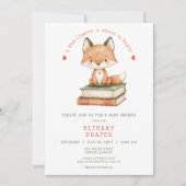 Nieuw Hoofdstuk Begint Verhaaltjes Baby Shower Kaart (Voorkant)