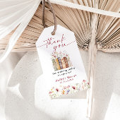 Nieuw hoofdstuk begint Wildflower Vrijgezellenfees Cadeaulabel