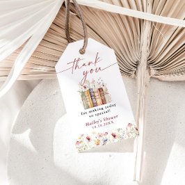 Nieuw hoofdstuk begint Wildflower Vrijgezellenfees Cadeaulabel