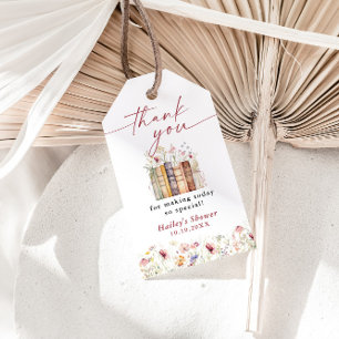 Nieuw hoofdstuk begint Wildflower Vrijgezellenfees Cadeaulabel