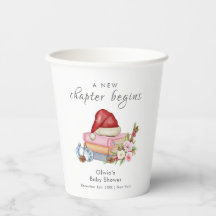 Nieuw Hoofdstuk Begint Winter Bloemen Baby Shower