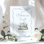 Nieuw hoofdstuk Blauwe boog Baby's zijn lief Poster