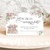 Nieuw hoofdstuk Bloemboog Hoe groot is de buik van Informatiekaartje