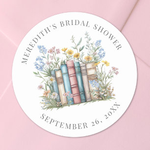 Nieuw Hoofdstuk Bloemenboek Bruidsuitvaart is inco Ronde Sticker