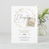 Nieuw hoofdstuk Boek dat als geneutraal Baby showe Kaart (Staand voorkant)