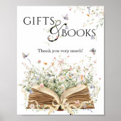 Nieuw Hoofdstuk Boek Thema Wildflower Gift & Boek Poster (Voorkant)