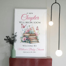 Nieuw Hoofdstuk Meisje Sprookjesboek Baby Shower W