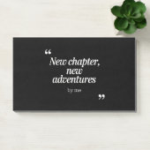 Nieuw hoofdstuk, nieuw avonturen ontwerp door mij post-it® notes (Kantoor)